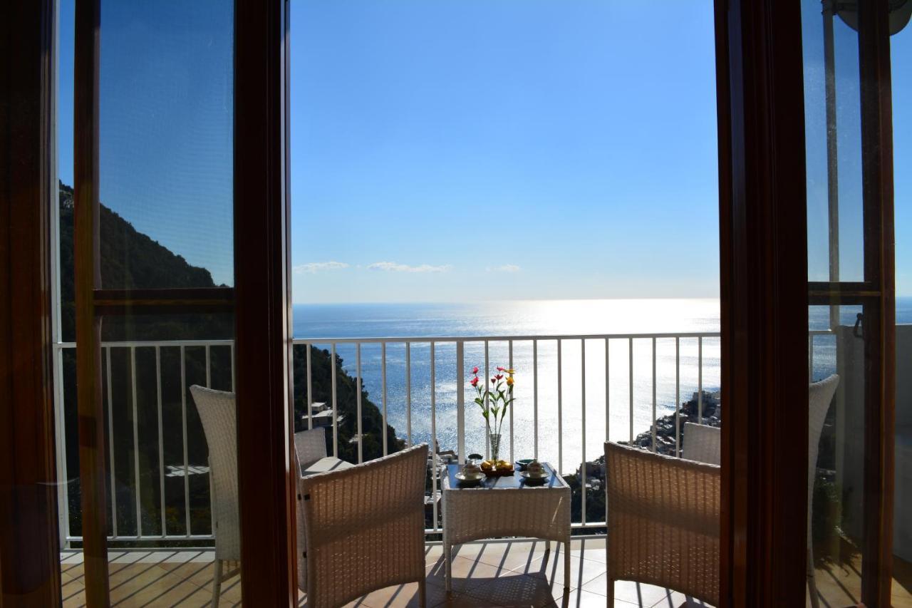 Casa Rossia Breathtaking Sea View Apartment In Positano Exterior photo