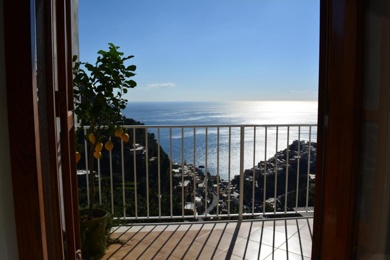 Casa Rossia Breathtaking Sea View Apartment In Positano Exterior photo